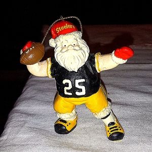 3.5" steelers football ornament